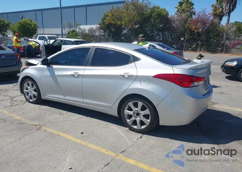 2013 Hyundai Elantra Limited z USA, uszkodzony, nr VIN KMHDH4AE8DU765365